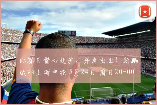 比赛日偕心赴沪，并肩出击！新鹏城vs上海申花 5月24日 周日20-00